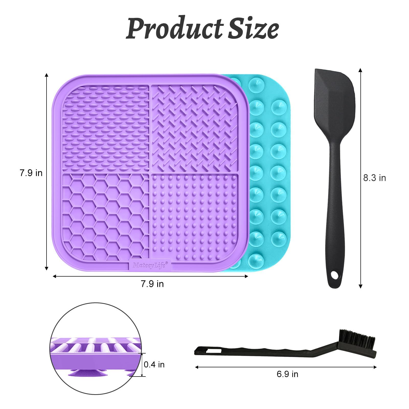 Orificio para colgar de MateeyLife facilita secado y almacenamiento