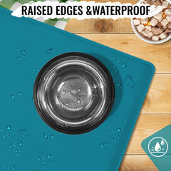 MateeyLife, silicona impermeable para comida y agua, segura y fácil de limpiar.