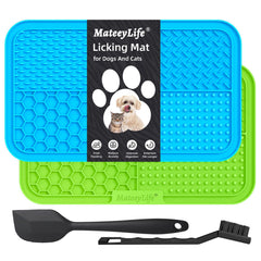 MateeyLife tapete lamido grande para perro con ventosas, facilita comer despacio