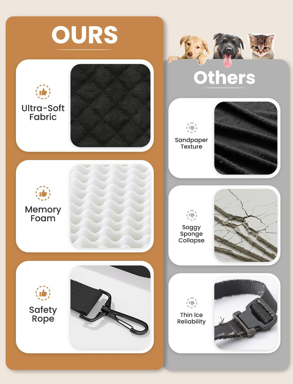 Mavora Max: bolsillos de almacenamiento para objetos y accesorios del viaje.