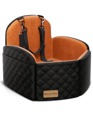 Asiento elevador Mavora Max para perros, seguridad estable en el coche.