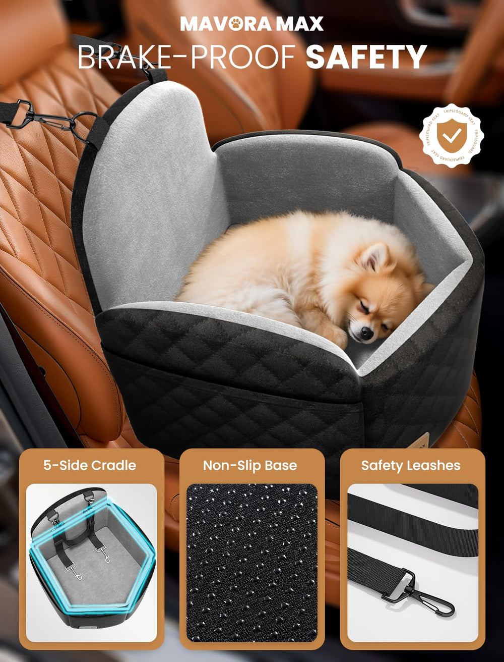 Mavora Max: funda-lavable para limpieza rápida tras salpicaduras.