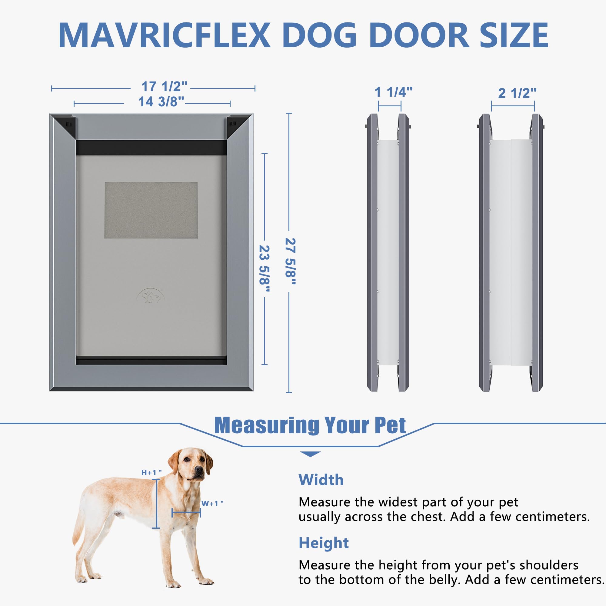 MAVRICFLEX XL, marco de aluminio resistente para uso intenso.