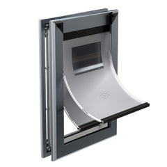 MAVRICFLEX XL, vista frontal, puerta para perros para acceso cómodo diario.