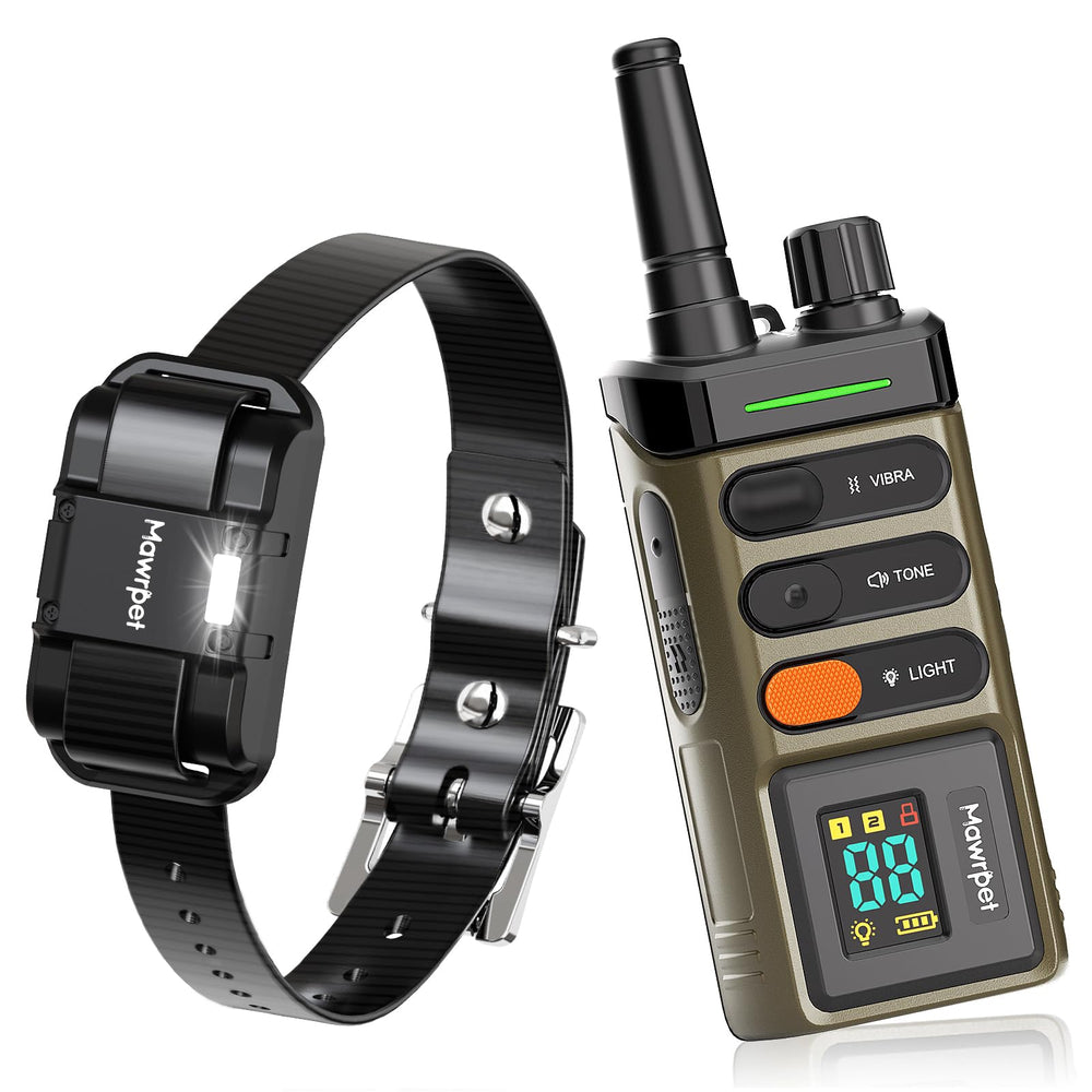 MawrPet collar de entrenamiento con cuatro modos para un entrenamiento flexible.