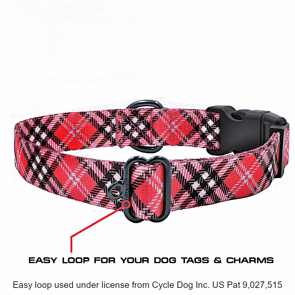 Collar Max y Neo con cierre de nailon de 1 pulgada para aventuras seguras.