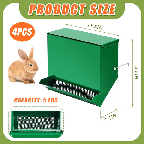 Maxcheck alimentador con tapa superior, protege el alimento del polvo