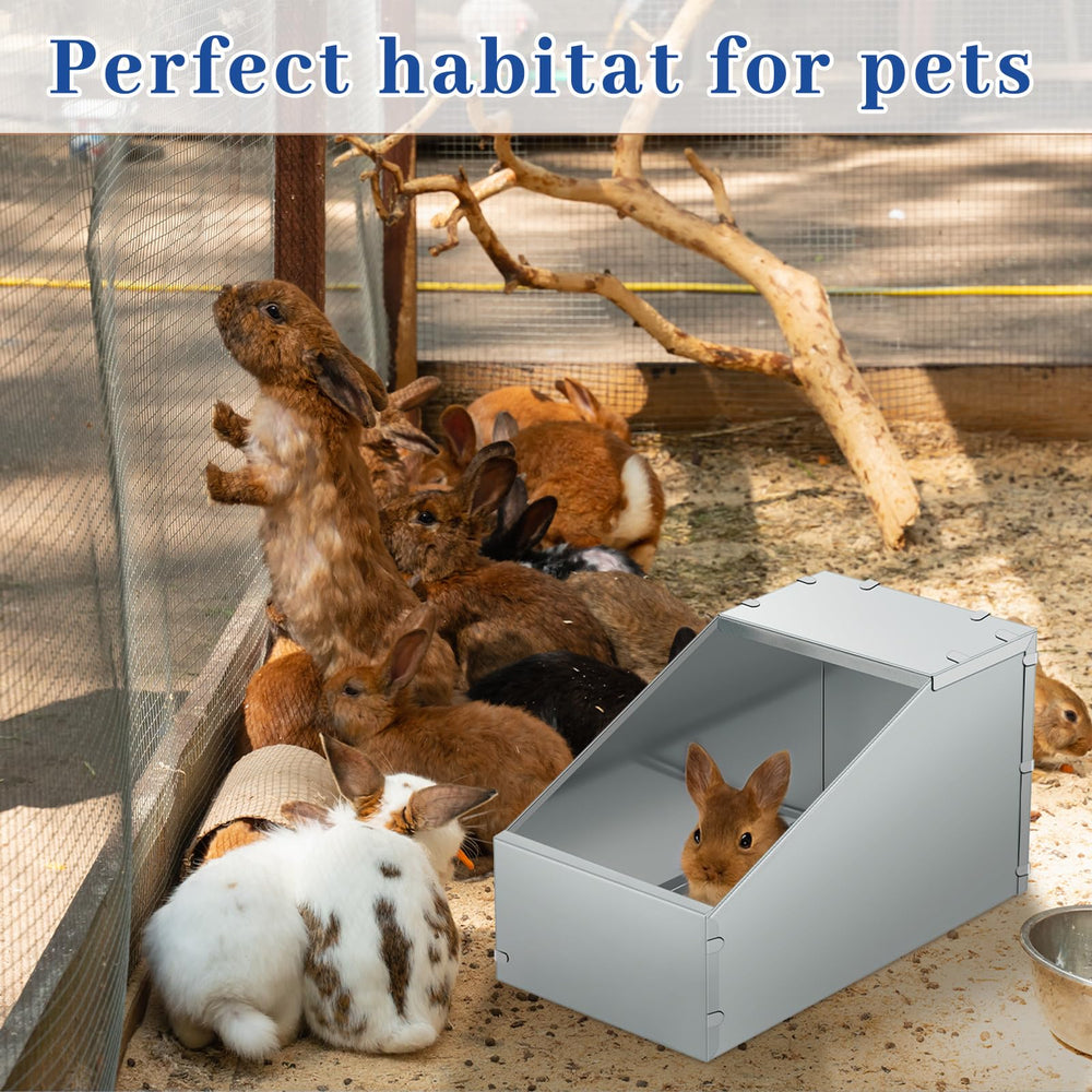 Habitat multi mascotas de Maxcheck para conejos, hamsters y cobayas.