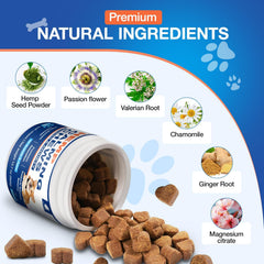 MaxHemp textura suave para todas las razas, masticación fácil para perros pequeños y grandes.