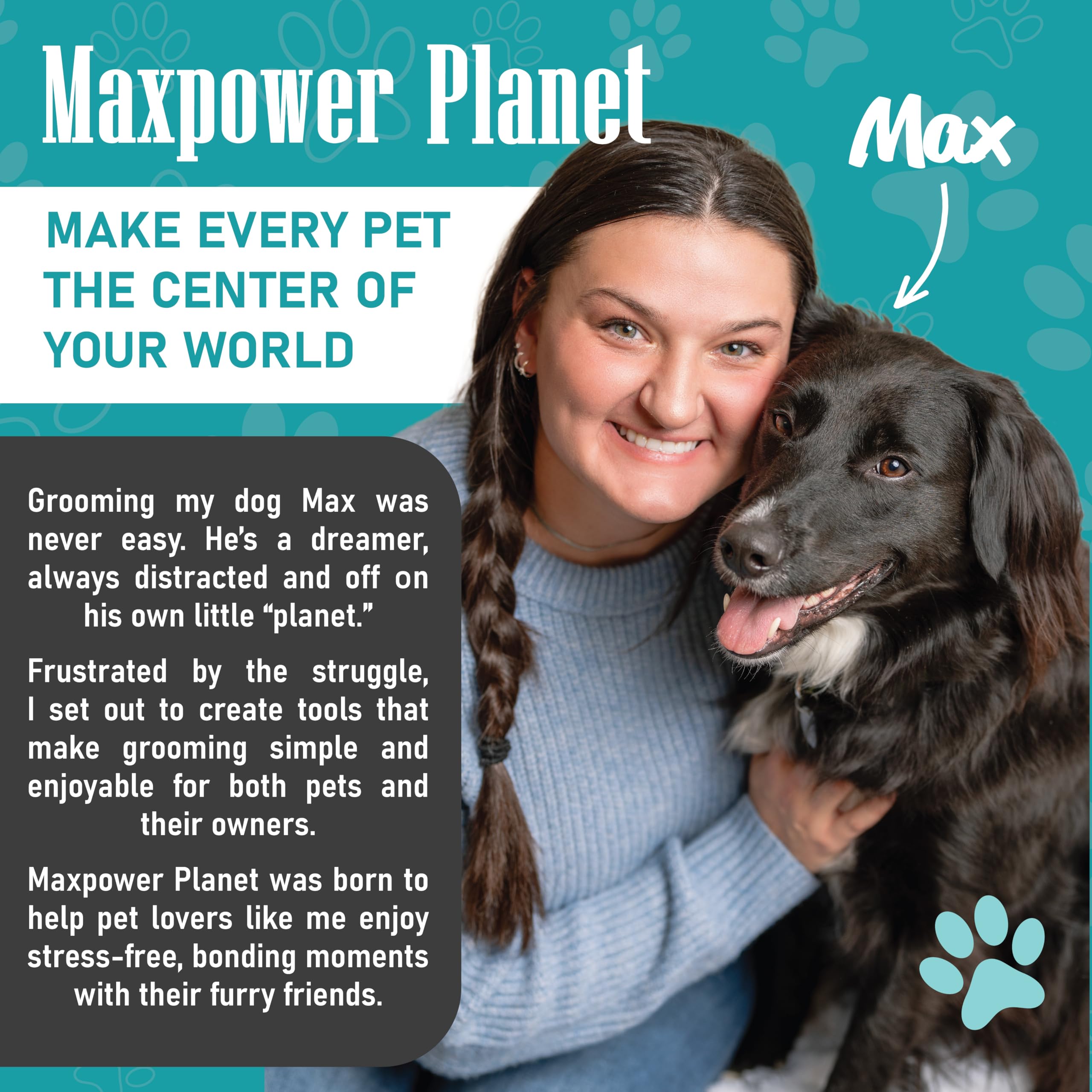 Maxpower Planet 9 dientes para eliminar nudos con precisión.