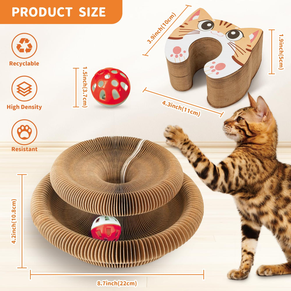MAXTOOA diseño de forma cambiante magnético para gatos curiosos