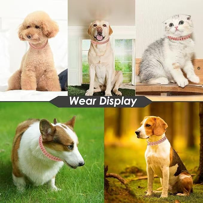 Maydueosiy accesorio rosado para paseo, ligero y duradero para mascotas