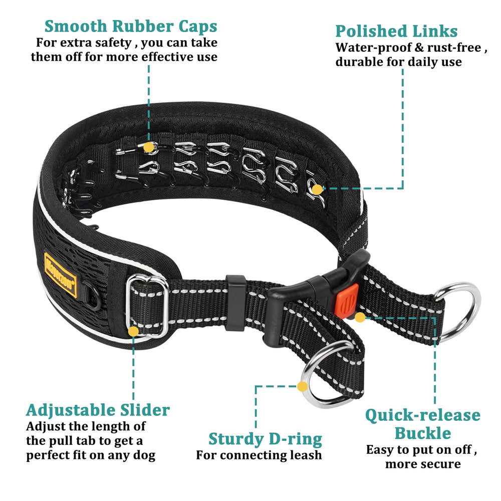 Mayerzon collar entrenamiento perros grandes para caminar junto sin tirar.