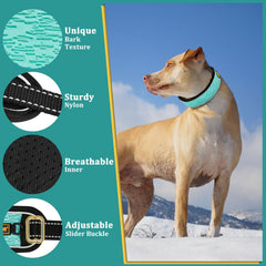 Mayerzon collar martingale reflectivo para mayor visibilidad nocturna.