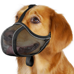 Mayerzon Muzzle para perro, malla transpirable que mejora la ventilación durante paseos