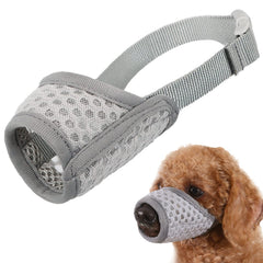 Mayerzon Muzzle para perro con malla transpirable facilita la respiración durante paseos