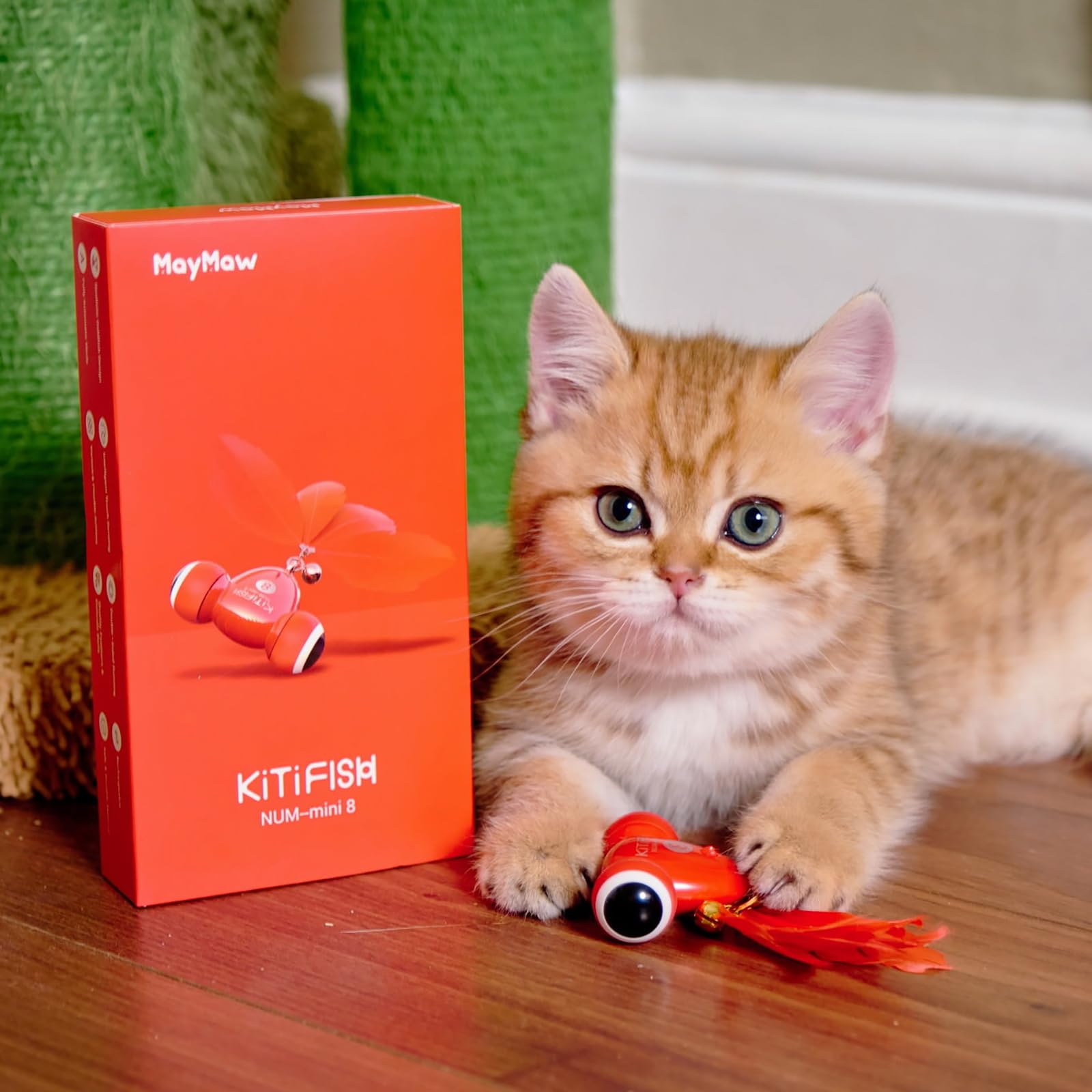 KiTiFISH de MayMaw: varios movimientos para mantener a tu gato activo.