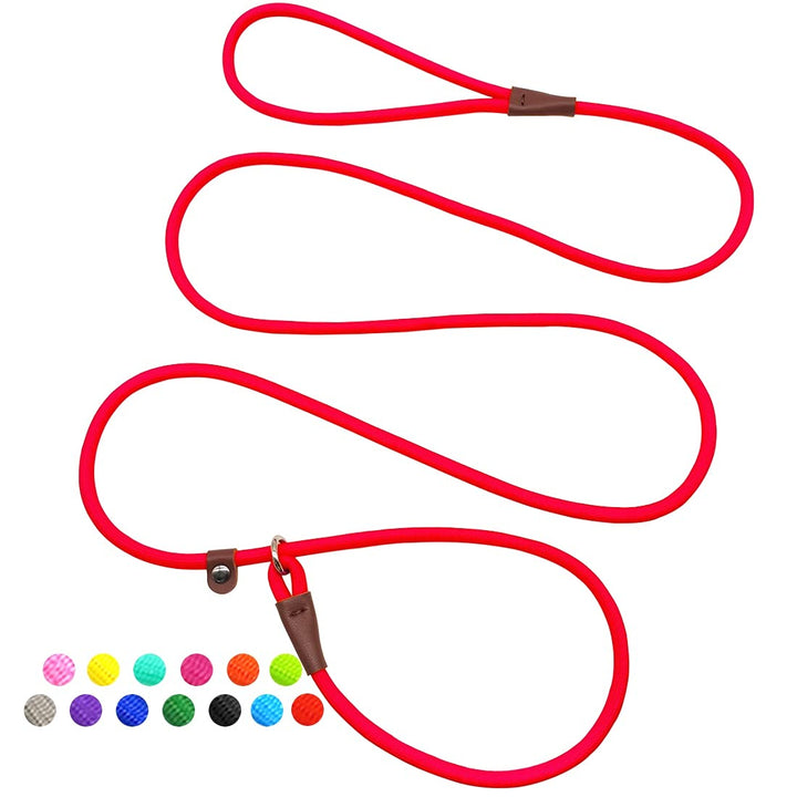 MayPaw correa deslizante para perros de 7 pies, ideal para paseos suaves.