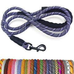 MayPaw correa de nylon dura para paseos de 6 pies con control cómodo.