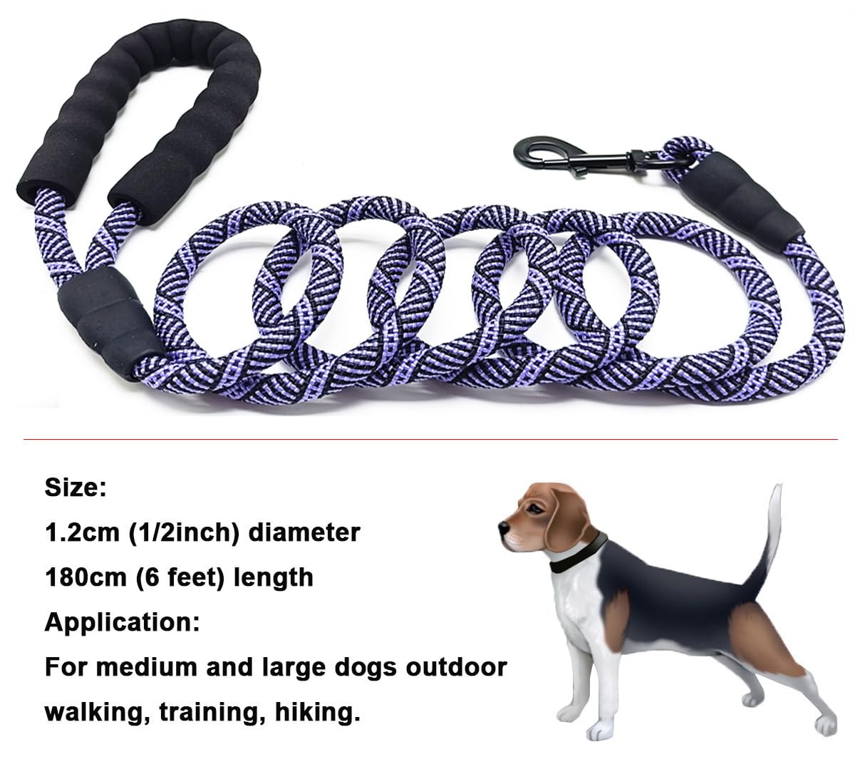 MayPaw opciones de longitud 6-8-10 pies para distintas actividades al aire libre.