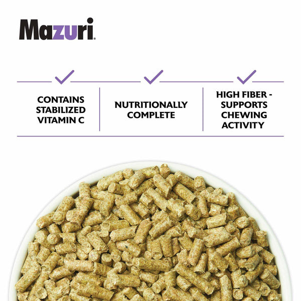 Mazuri, porción lista para servir en cuenco para alimentación diaria
