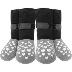 MBTWZ calcetines antideslizantes para perros, enfoque en patas, mejor agarre interior.