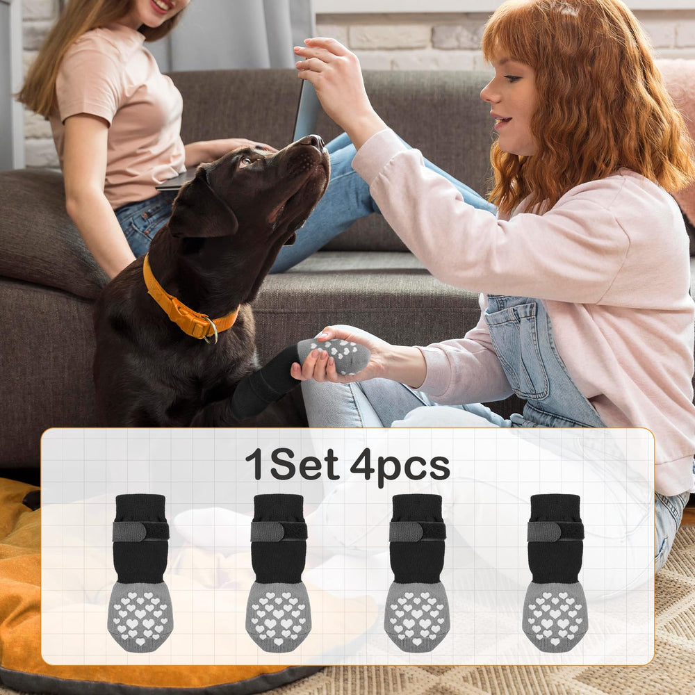 MBTWZ calcetines para perros, doble suavidad y durabilidad.