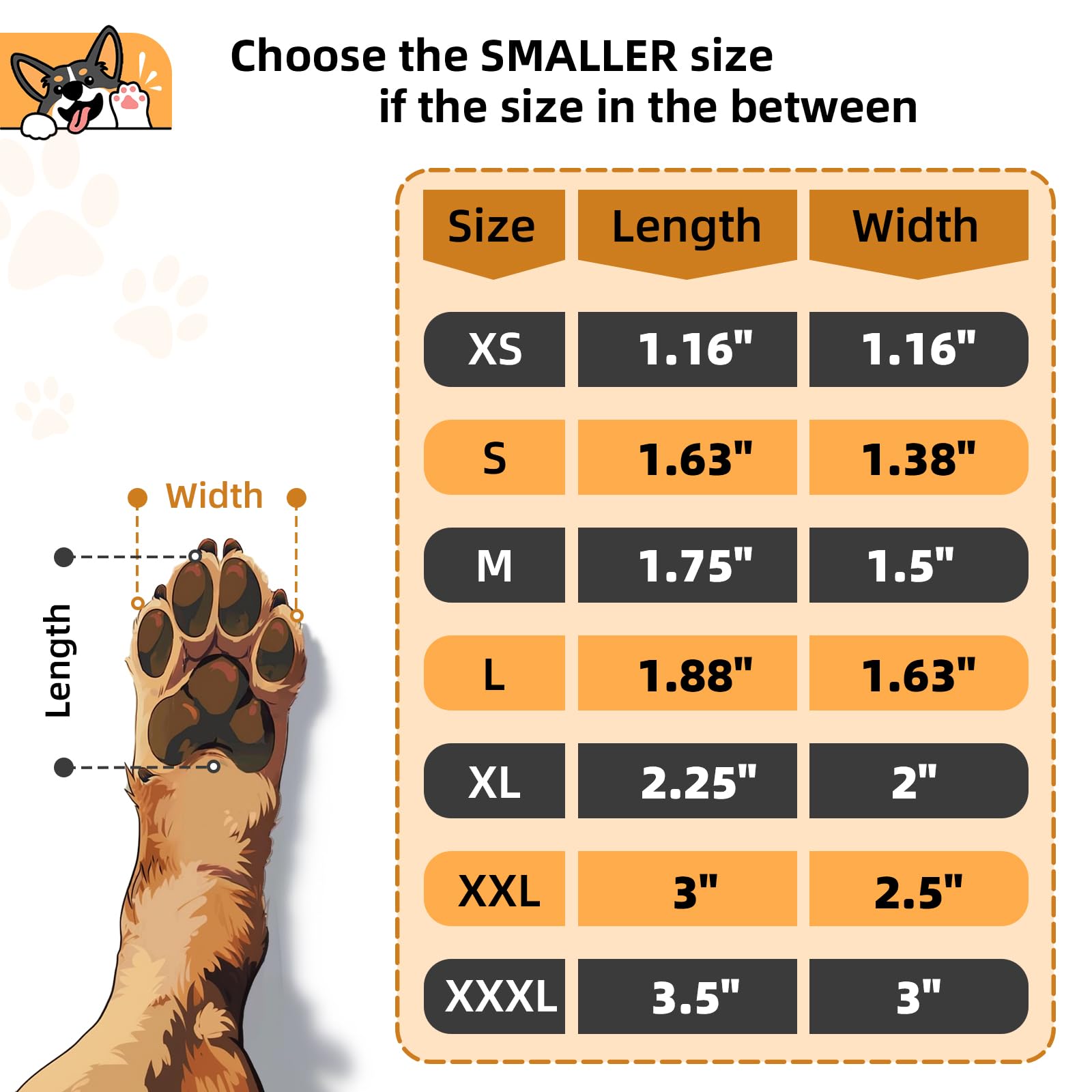 Parche adhesivo MBTWZ para patitas de perro, uso interior en suelos de madera