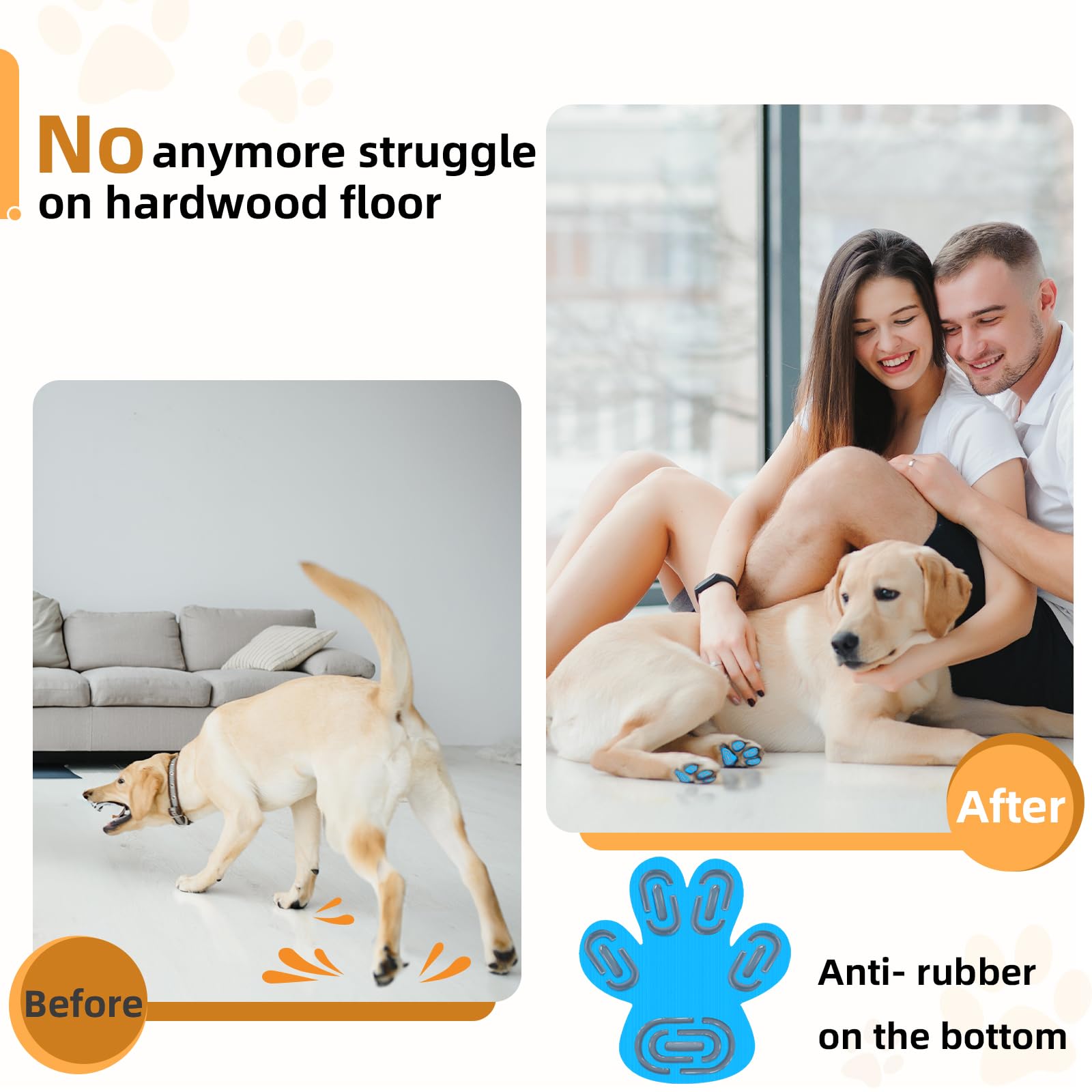 Patitas MBTWZ delgadas con protección, uso interior para paseos tranquilos