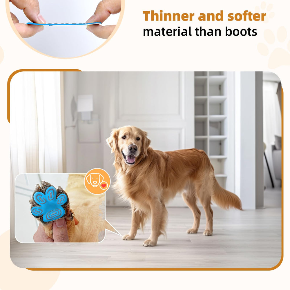 MBTWZ protege suelos de madera con parches antideslizantes para perros mayores