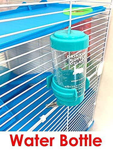 Mcage Hamster Hotel, base desmontable para limpieza rápida.