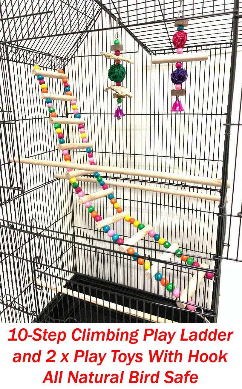 Escalera de 10 pasos para juego seguro en Mcage