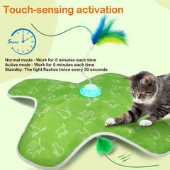 Mdupw Juguete con modos de velocidad, ideal para gatos de distintas energías.