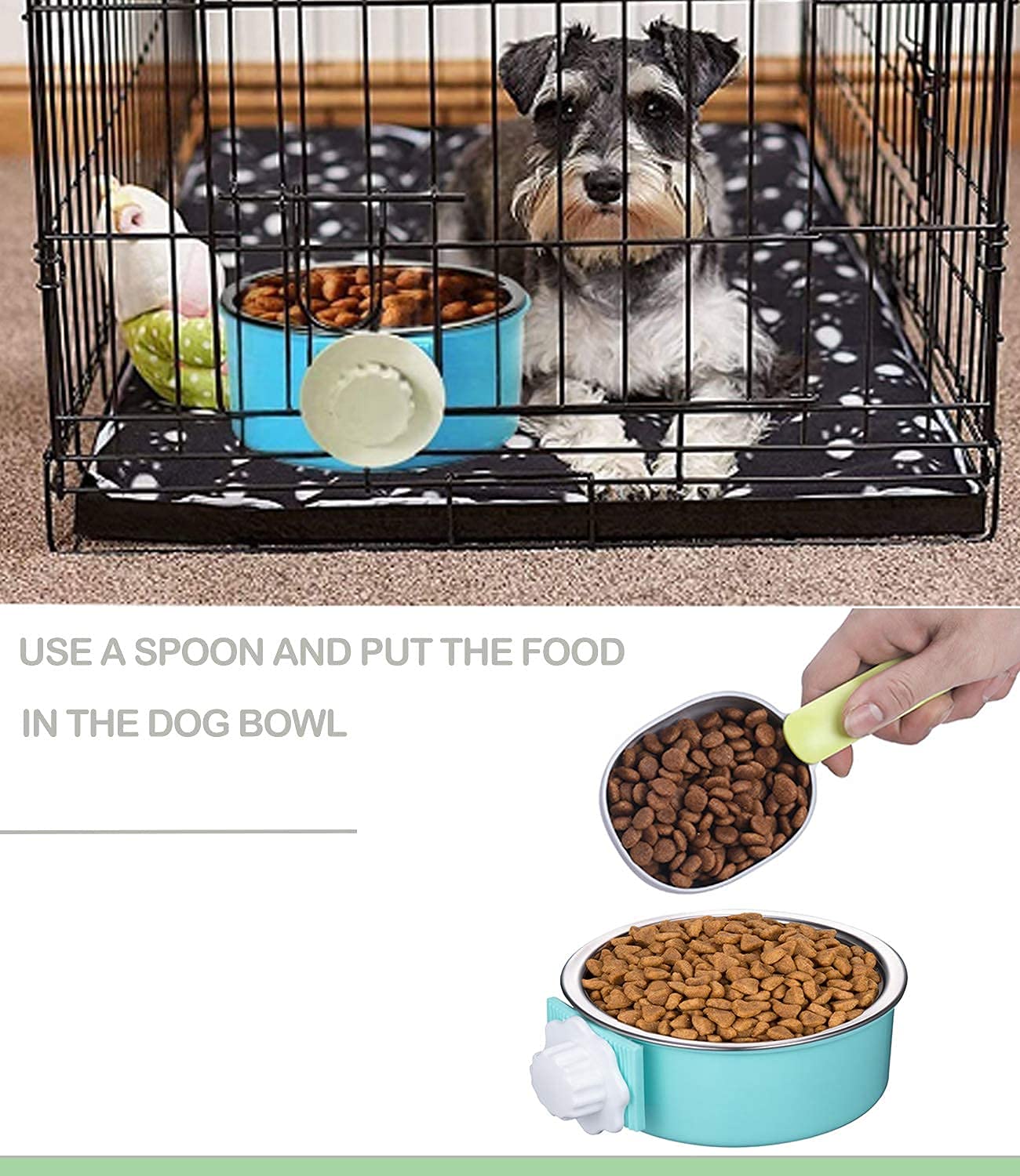 Mechpia uso para perros pequeños, gatos y aves en jaula