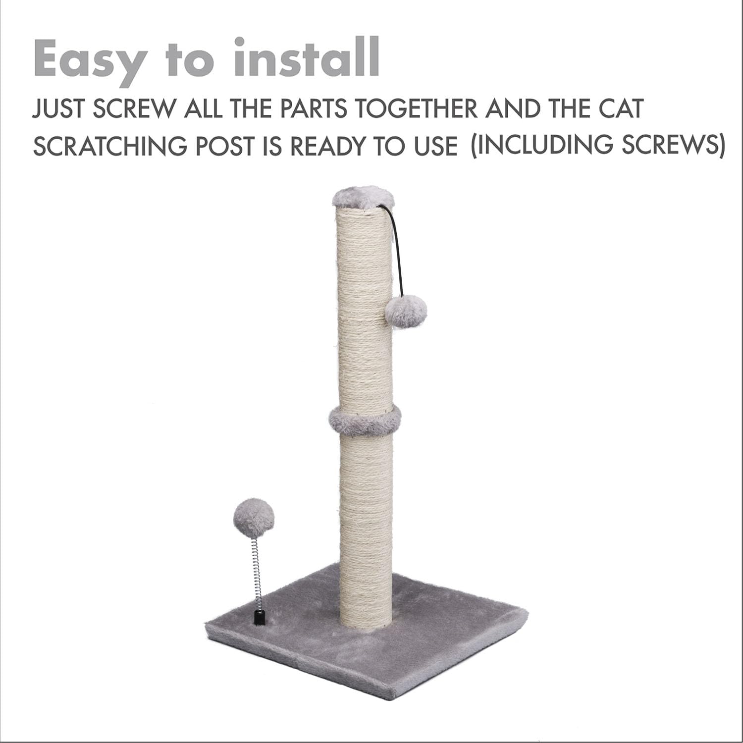 MECOOL poste rascado para gatos pequeños, ideal para gatitos