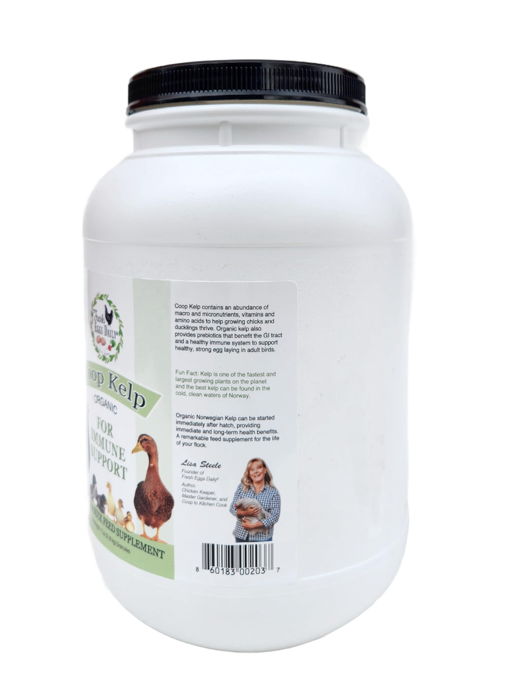 Coop Kelp: cuenco medidor para dosis precisas.