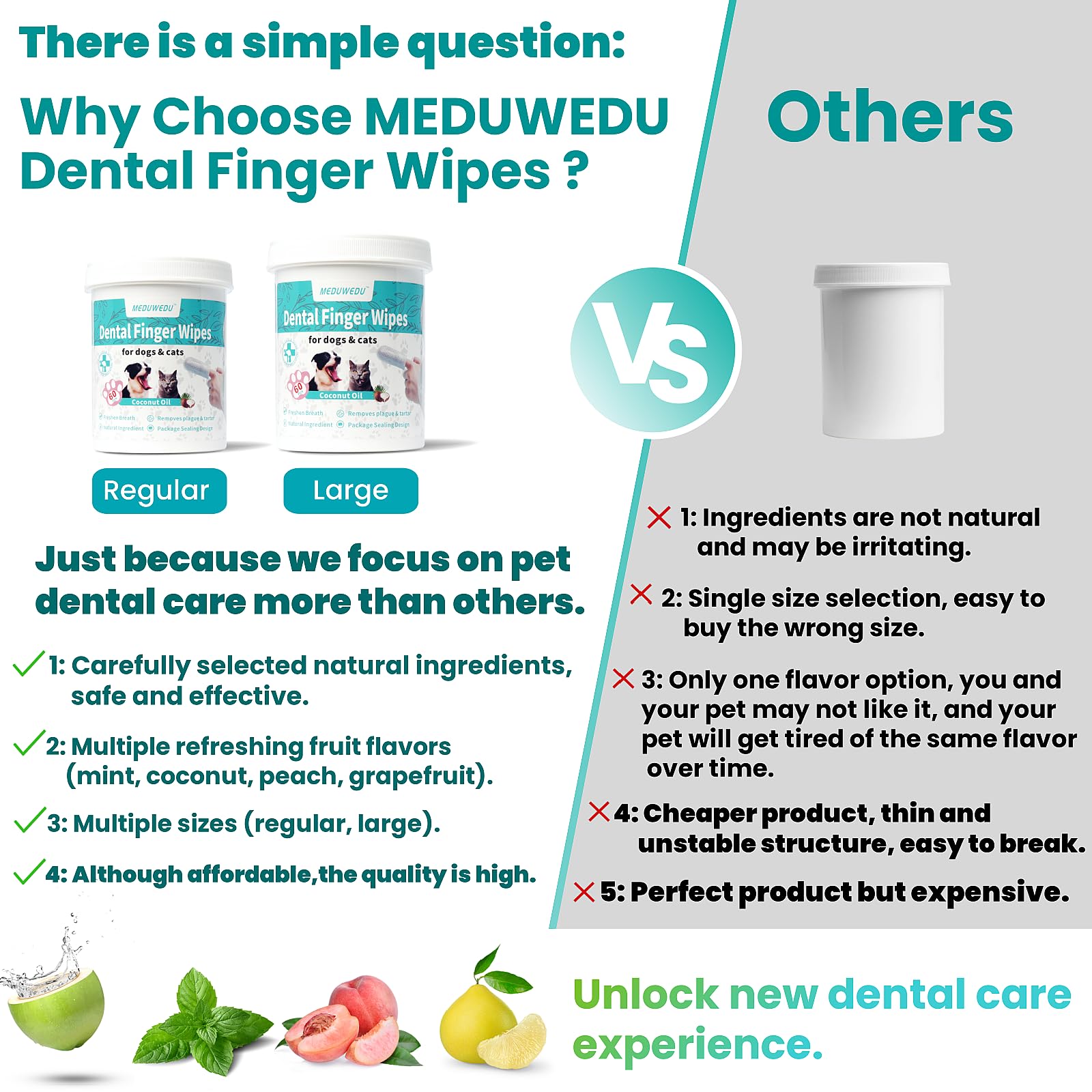 MEDUWEDU: solución práctica apta para perros, gatos y otras mascotas.