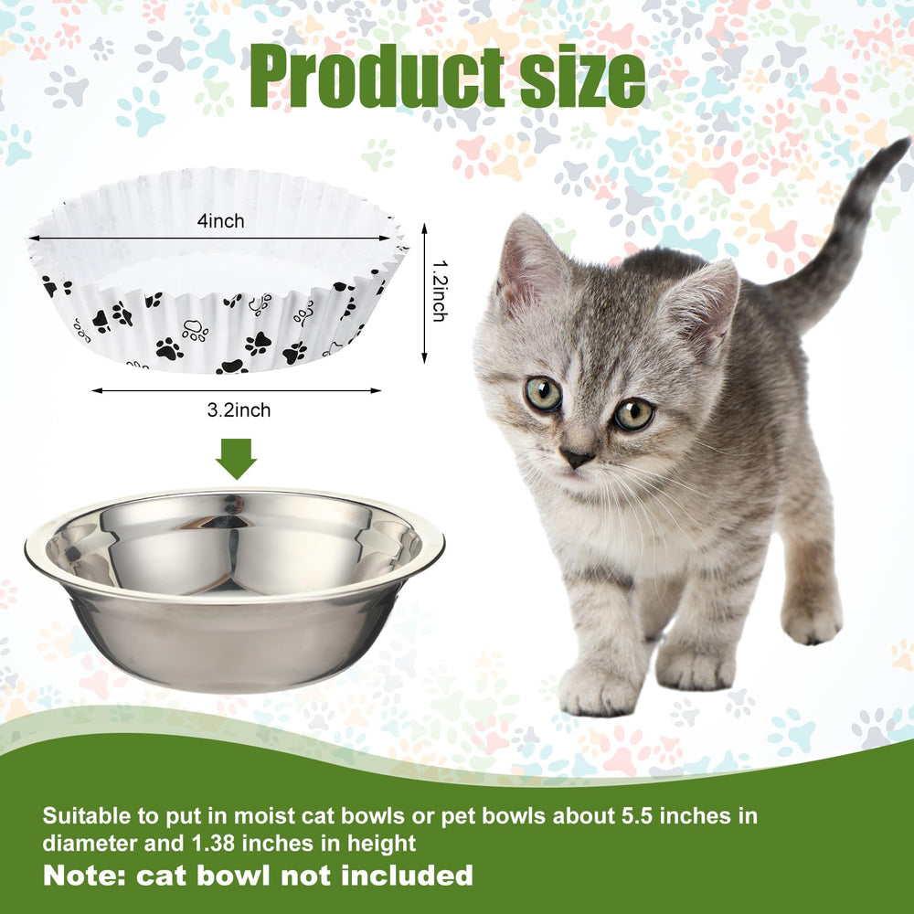 Meekoo: forro para comida húmeda en cuenco de gatos, evita manchas.