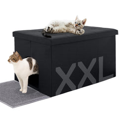 MEEXPAWS caja-arena exterior: diseño discreto para ocultar la caja y olores