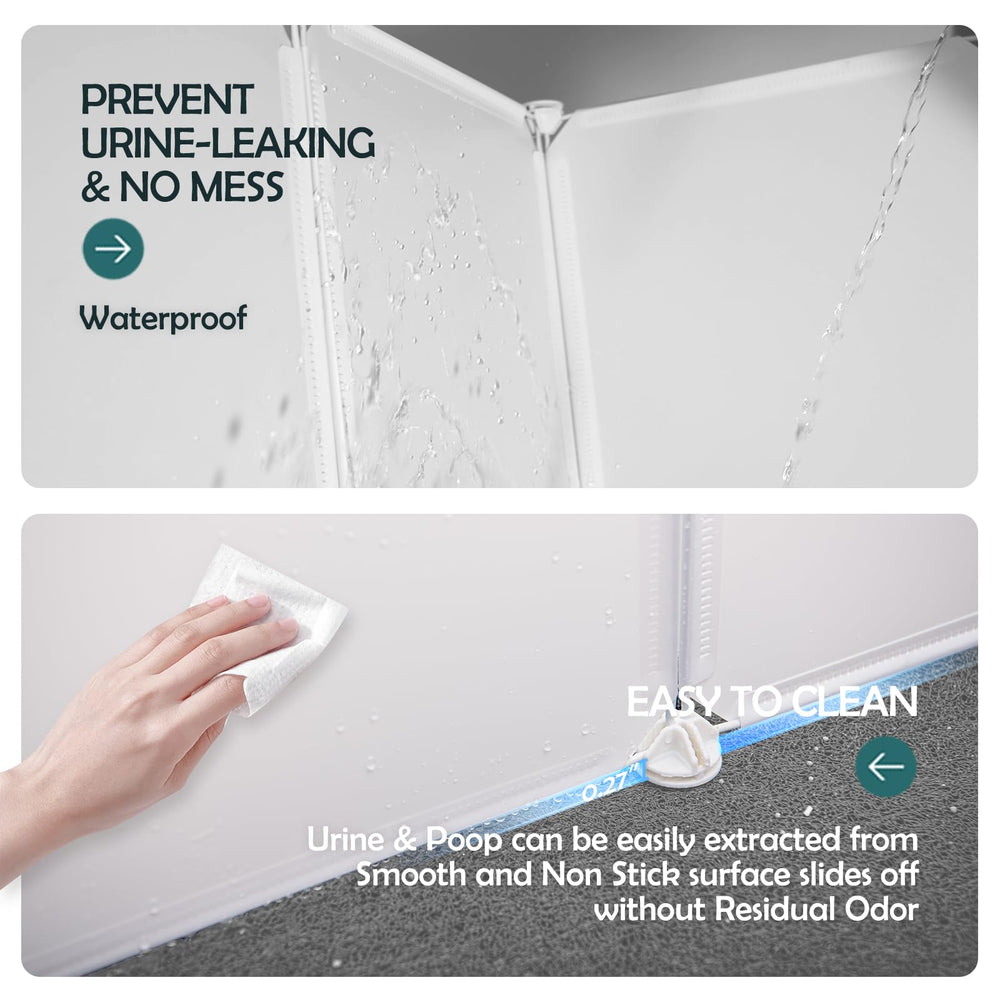 MEEXPAWS paneles modulares tamaño ajuste permiten adaptar la protección