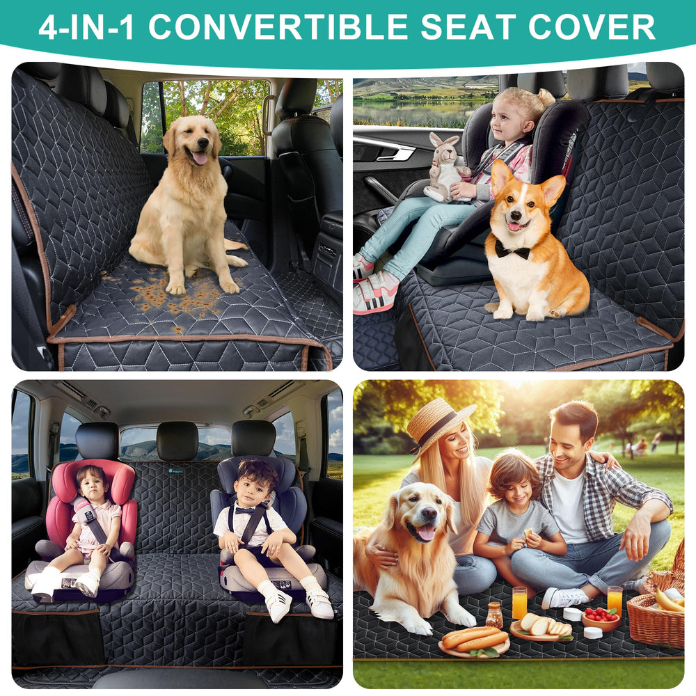 Meginc funda de asiento para uso en camioneta, no resbala durante viajes.