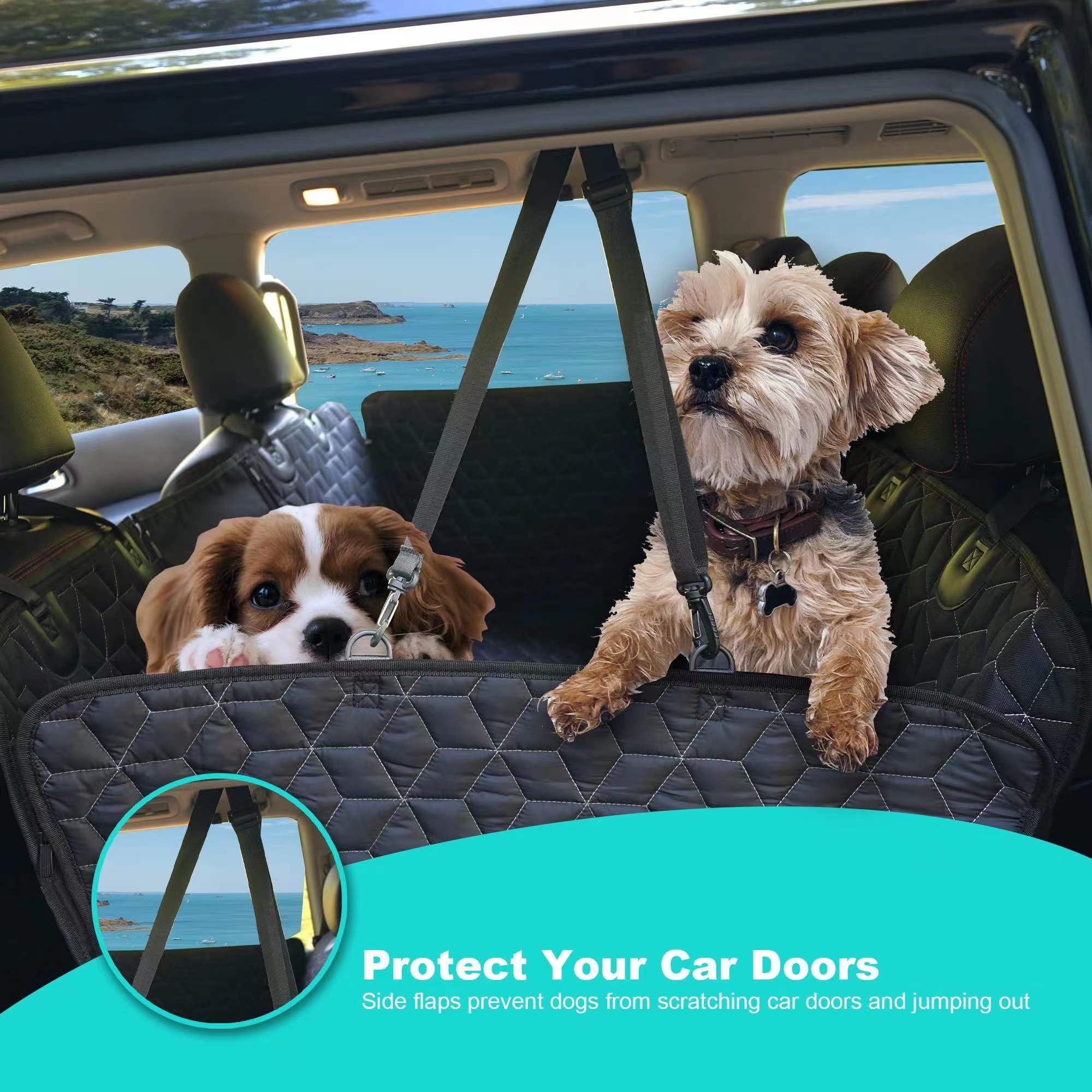 Meginc funda-asiento-perro limpieza fácil con paño o aspiradora.