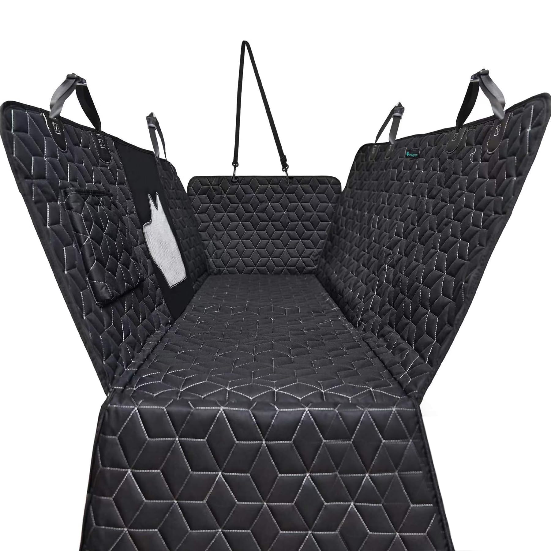 Meginc funda-asiento-perro Tahoe-Yukon: protección duradera para viajes.
