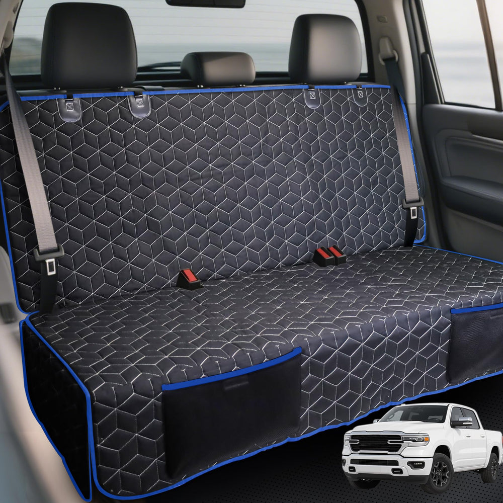 Meginc instalación rápida del cobertor de asiento trasero para coches