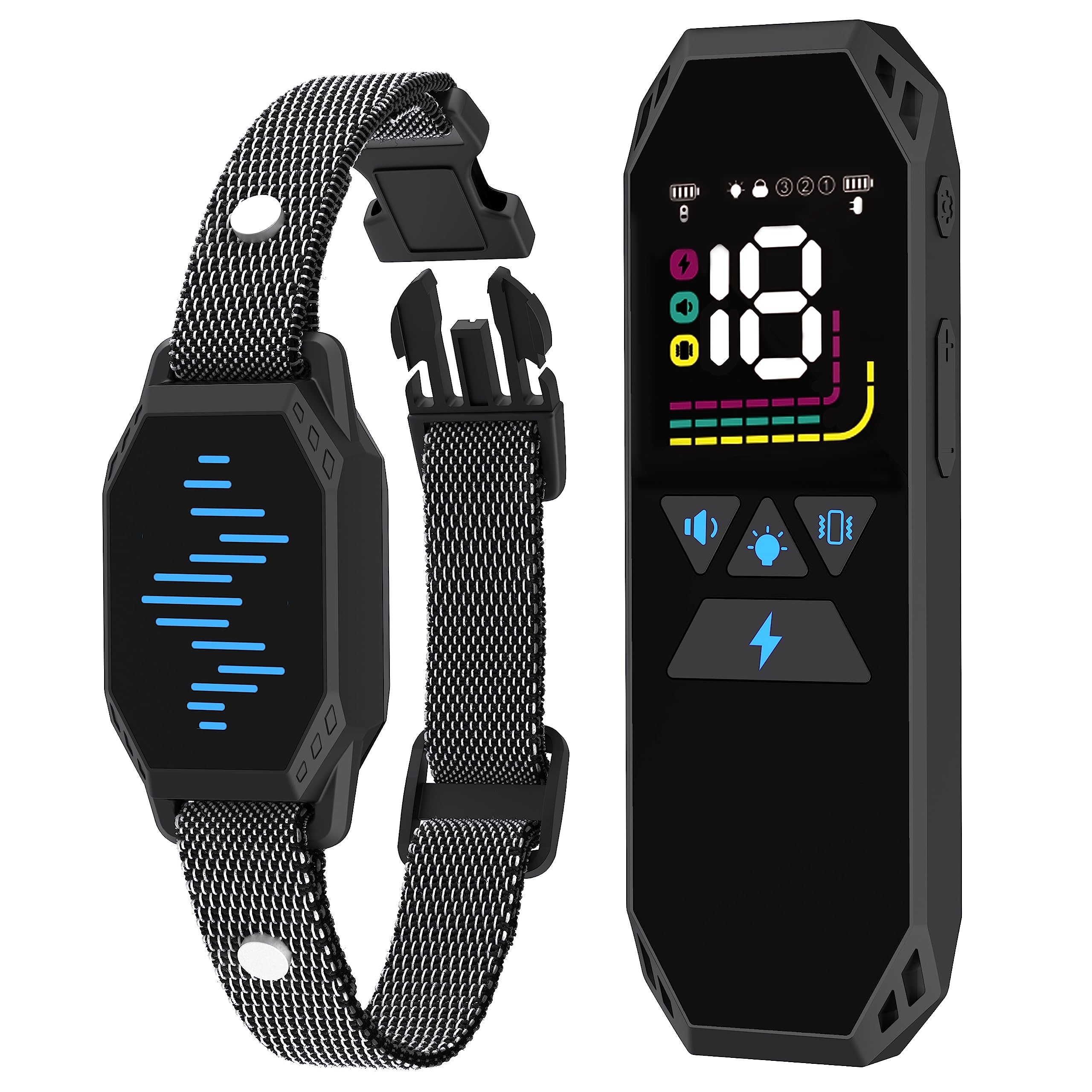 MEGWR entrenador perro collar remoto: entrenamiento a distancia fácil y seguro