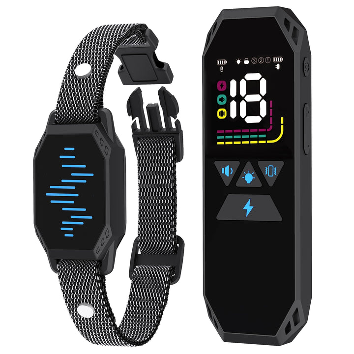 MEGWR entrenador perro collar remoto: entrenamiento a distancia fácil y seguro