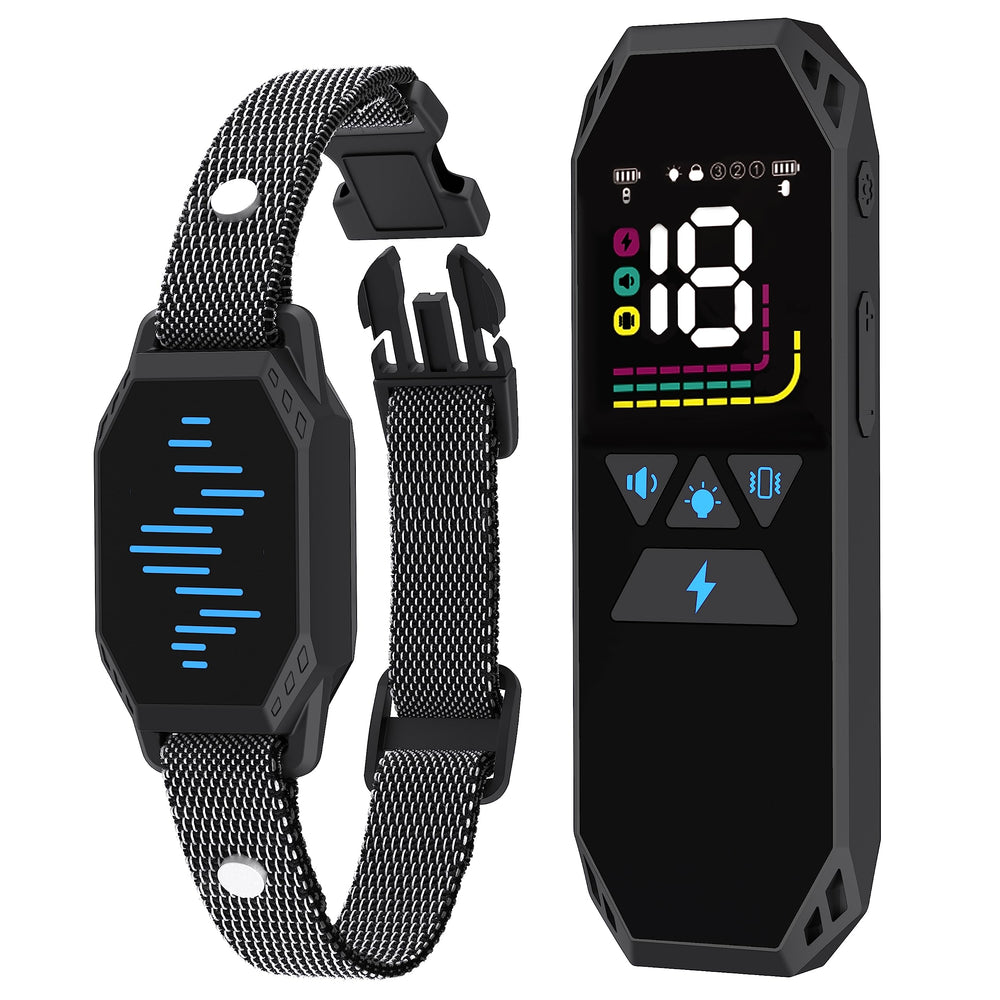 MEGWR entrenador perro collar remoto: entrenamiento a distancia fácil y seguro