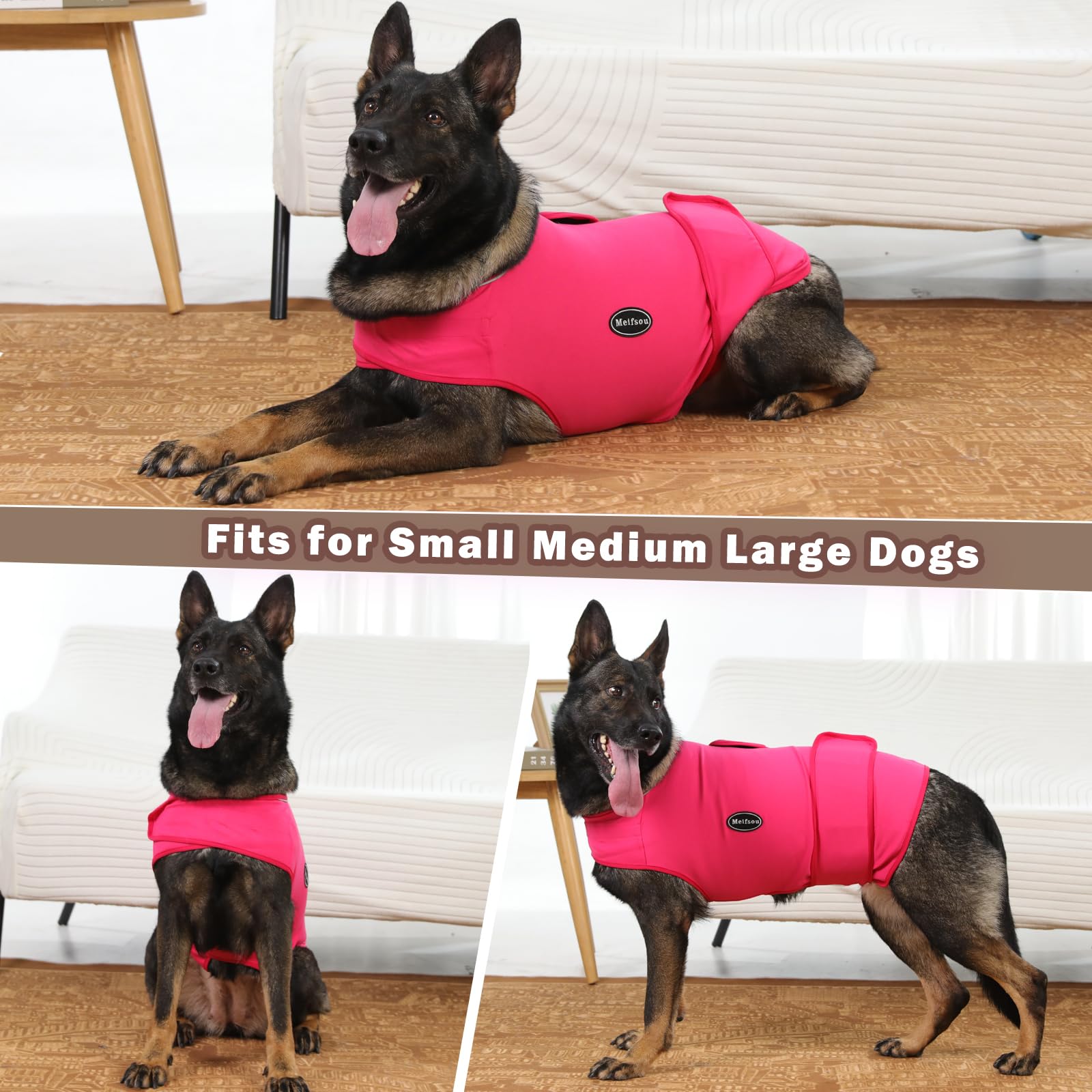 Meifsou lavable a máquina chaleco perro mantenimiento sencillo