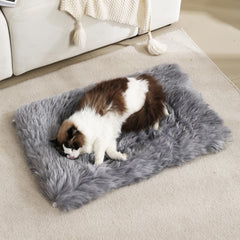 MeiSan alfombra auto-caliente para perros y gatos, perro durmiendo en superficie suave