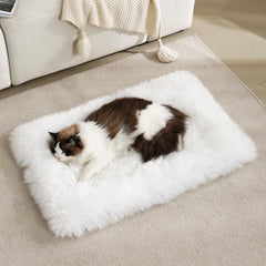 MeiSan cama-manta-calentadora para mascotas, descanso cálido para noches frías.